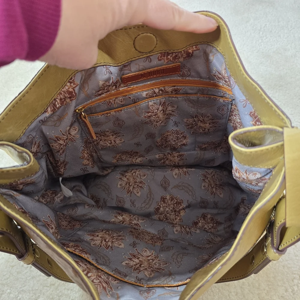 HOBO Pebbled Leather Shoulder Bag